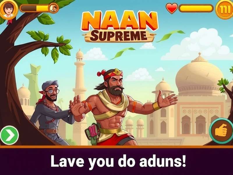 Naan Supreme Game Screenshot